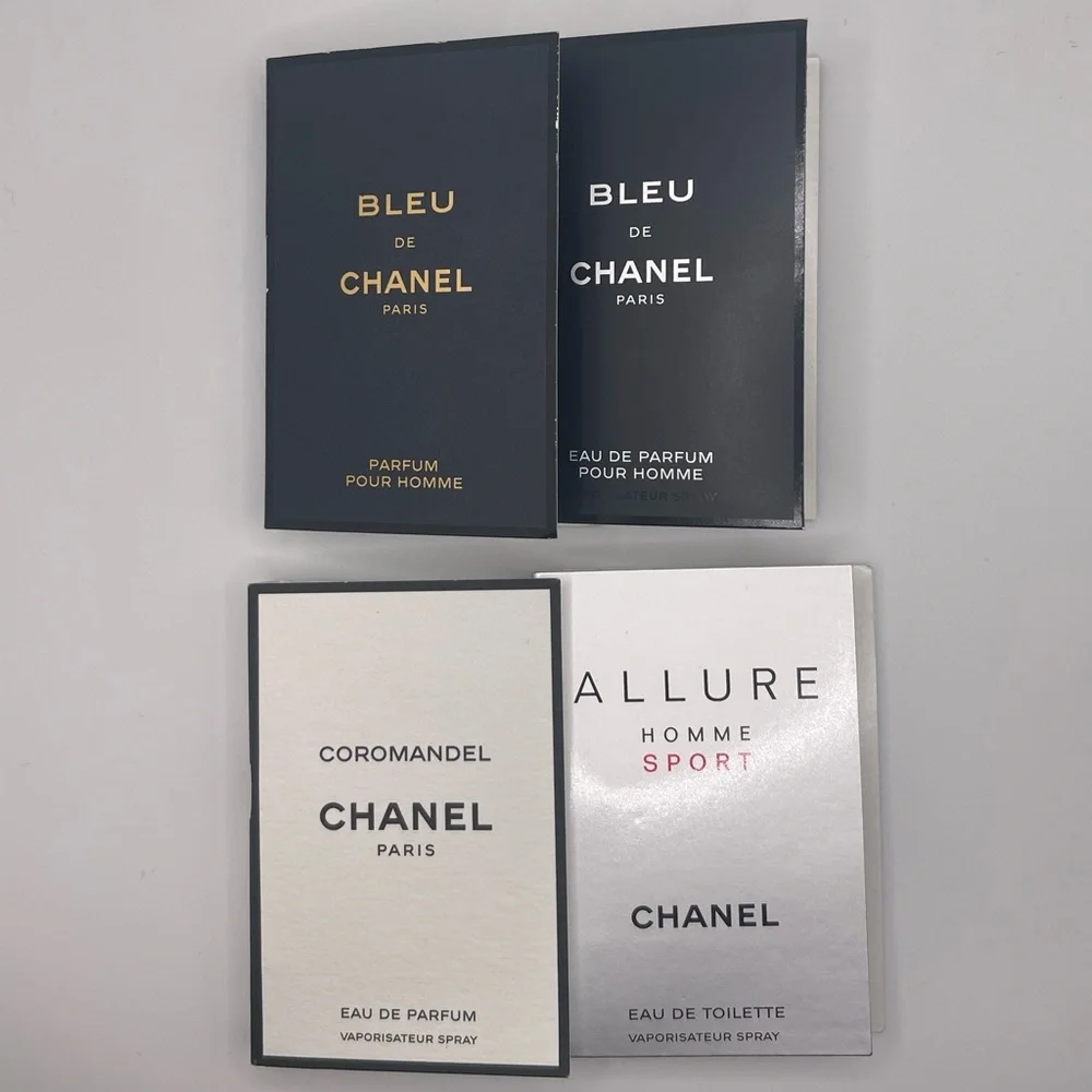 CHANEL - Bleu, Allure and Coromandel Sample Set - Picture 1 of 1